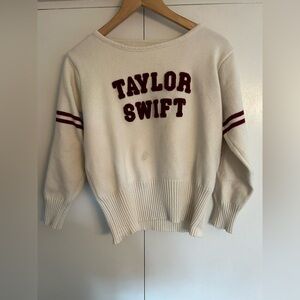 Taylor Swift Knit Sweater - Women’s Small - Red Era Collection
